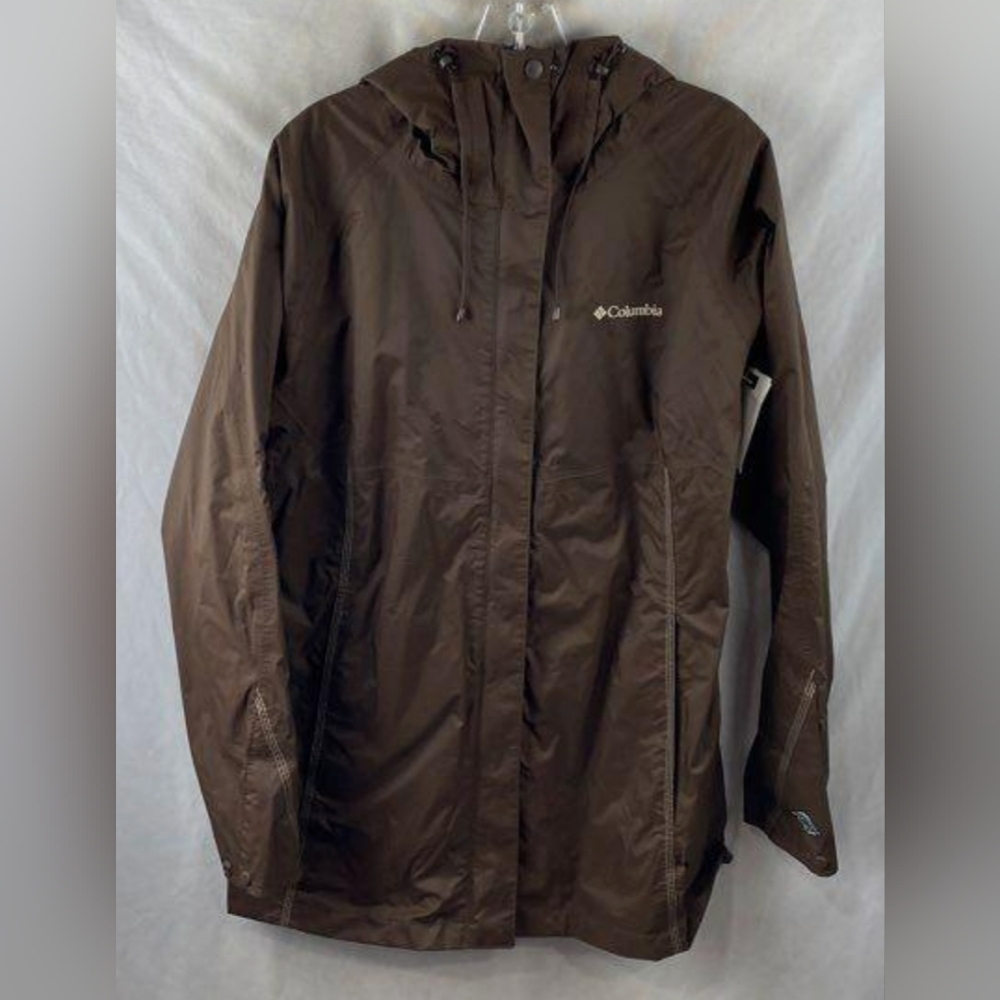 Columbia Omni Tech Women's Waterproof Windbreaker Jacket Size XL MSRP $125